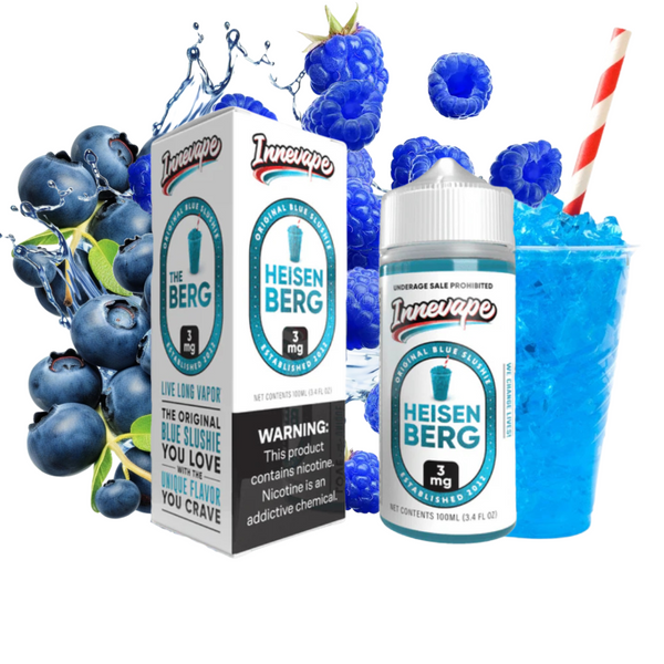 Vape Juice Amazon HEISENBERG INNEVAPE 100ML 3MG NICO  VAPE Blue Slushie