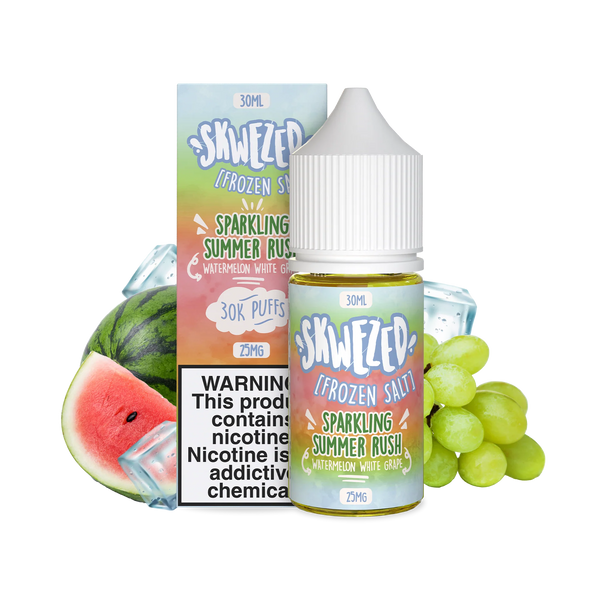 Skwezed Salt - Watermelon White Grape ICE - SPARKLING SUMMER RUSH