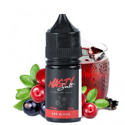 Nasty Juice Salt- BAD BLOOD (Blackcurrant)