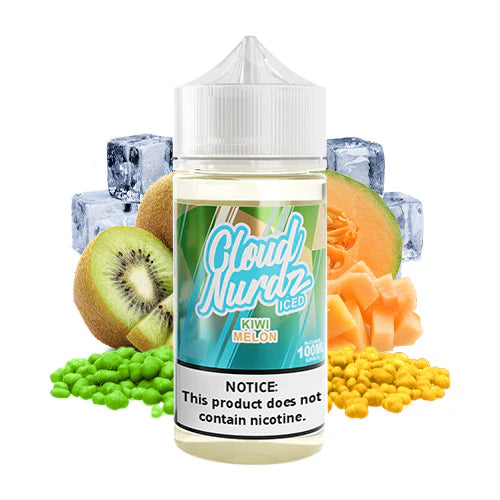 CLOUD NURDZ ICED - MELON KIWI 100ML