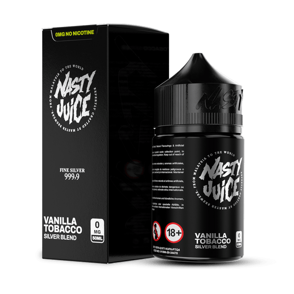 NASTY JUICE - SILVER BLEND (Vanilla Tobacco)