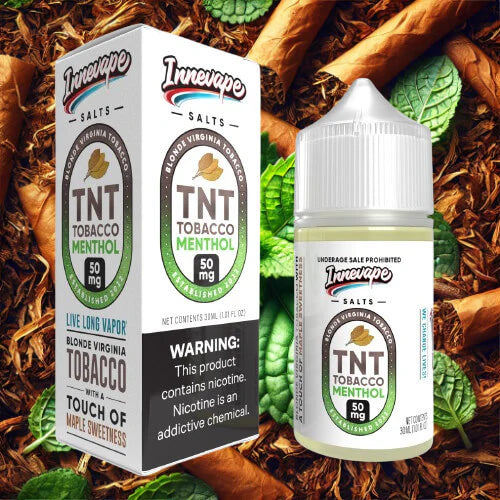 INNEVAPE SALTS - TNT TOBACCO MENTHOL