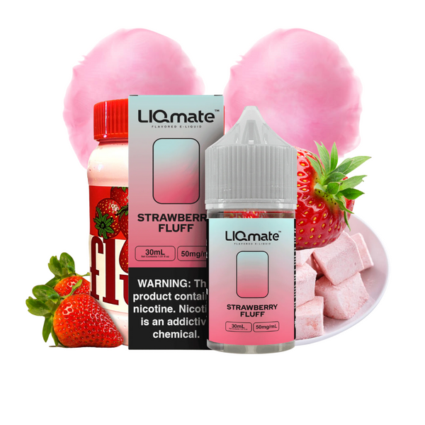 LIQmate Salt - Strawberry Fluff (DAZE)