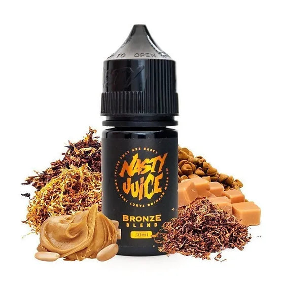 Nasty Juice Salt- BRONZE BLEND (Caramel Tobacco)