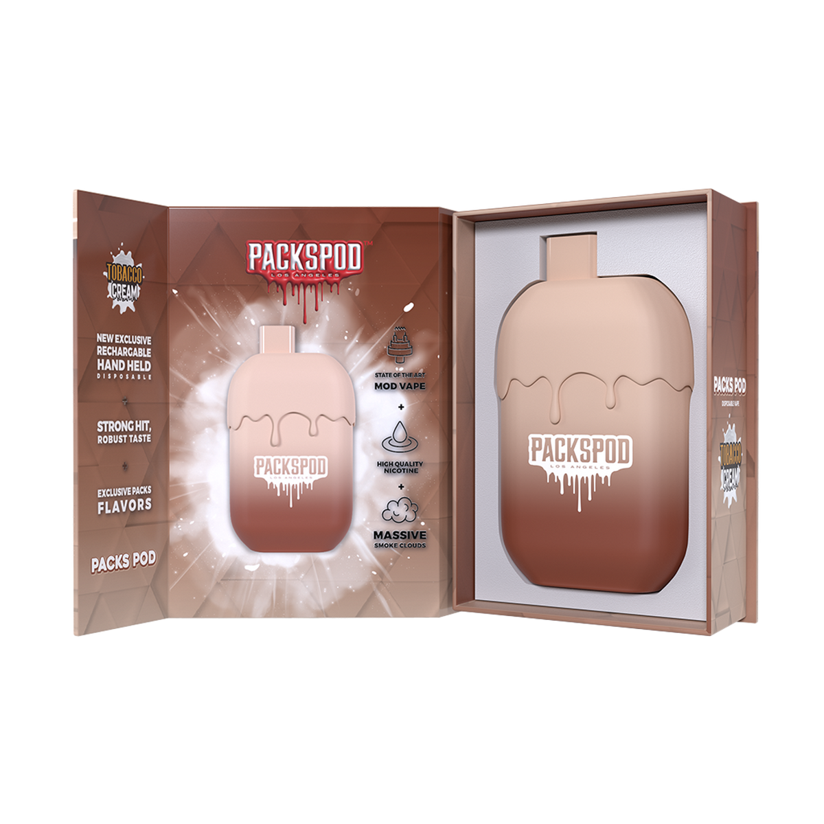 elfbar nachfüll pod läuft aus Packspod Disposable 5000 Puffs (Cucumber Menthol) main image 0