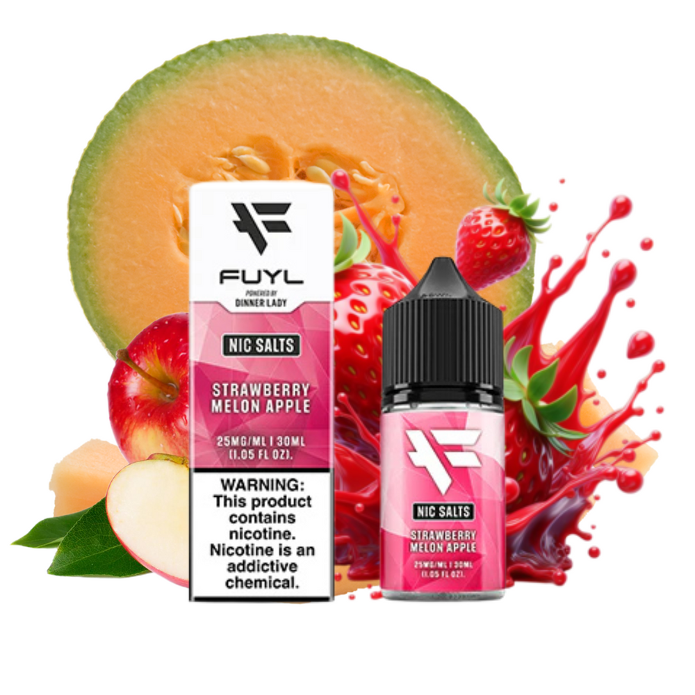 Cool Menthol Finish Lemon Lime Ice Salts 30ml E-Juice | FUYL By Dinner Lady  The One Milky Loops Salt Nic
