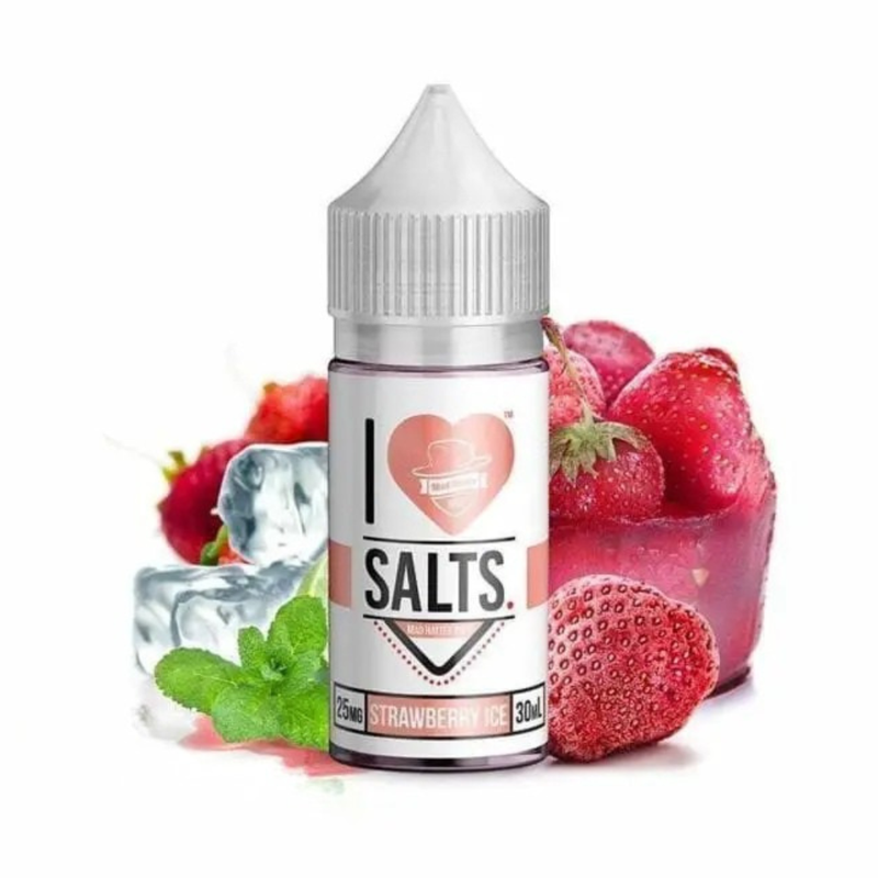 Mad Hatter - I Love Salts – Strawberry Ice