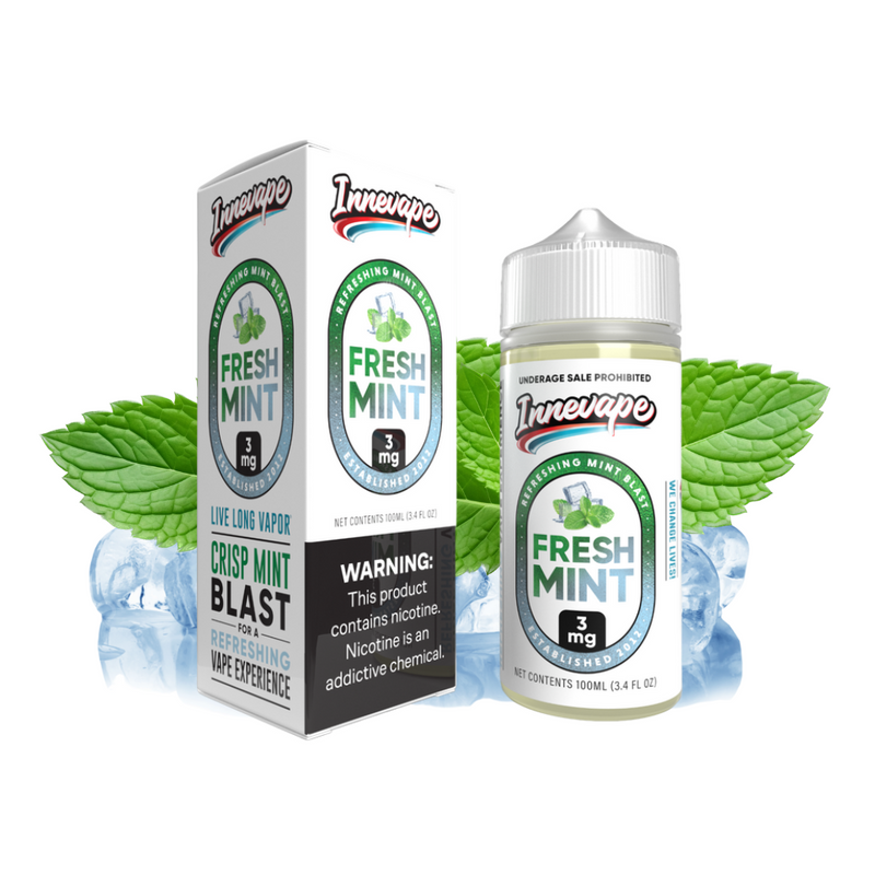 Vape Juice Cali Juice Mighty Mint 100ml E-Juice | Cool & Crisp Mint E-Liquid Heisenberg The Berg Menthol By Vape Juice Cali Juice Mighty Mint 100ml E-Juice | Cool & Crisp Mint E-Liquid Heisenberg The Berg Menthol By