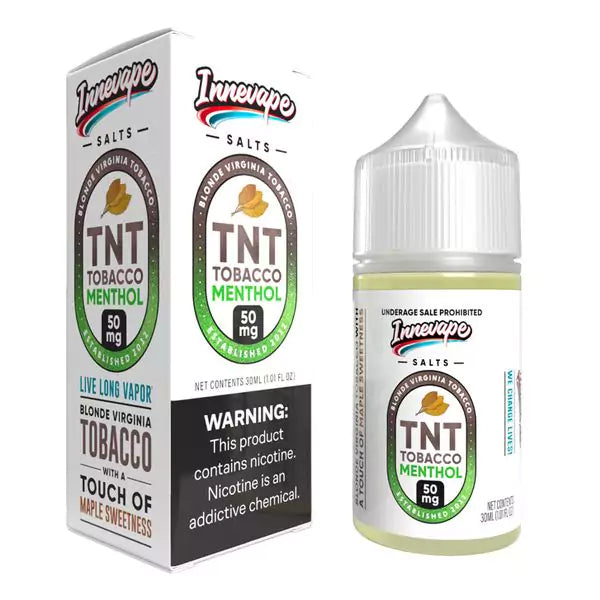 INNEVAPE SALTS - TNT TOBACCO MENTHOL