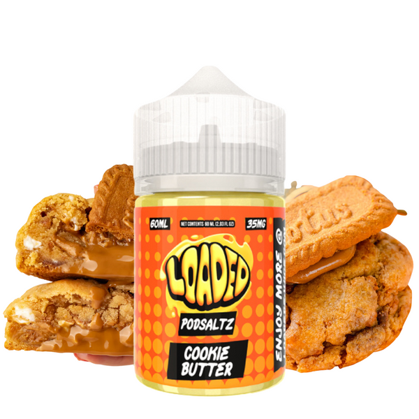 LOADED SALTS 60ML - COOKIE BUTTER
