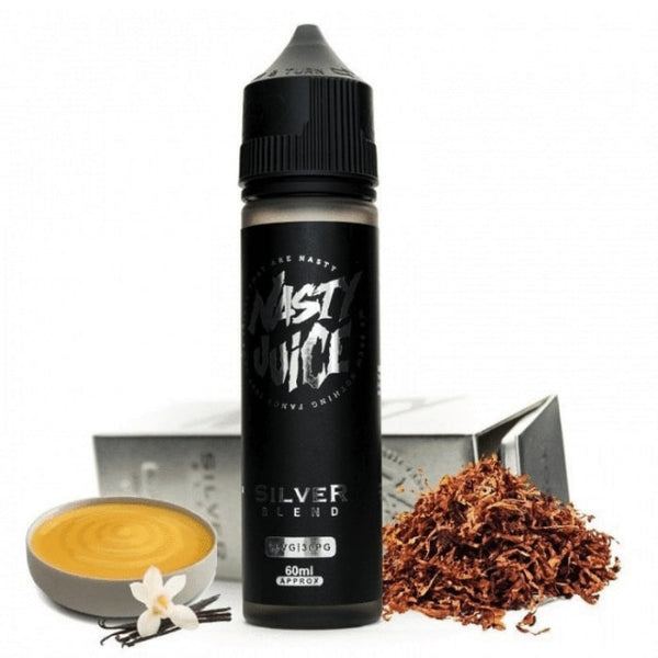 NASTY JUICE - SILVER BLEND (Vanilla Tobacco)