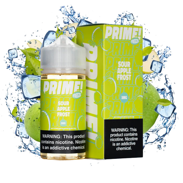 PRIME FREEZE - SOUR APPLE FROST 100ML