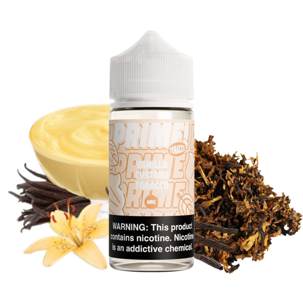 PRIME TOBACCO - VANILLA CUSTARD TOBACCO 100ML