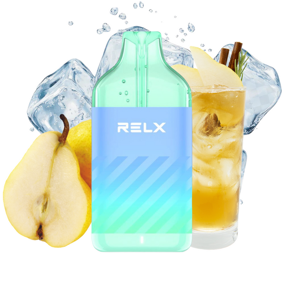 RELX CRYSTAL + 15K  - WHITE PEAR ICE TEA (DESECHABLE)