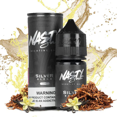 Nasty Juice Salt- SILVER BLEND (Vanilla Tobacco)