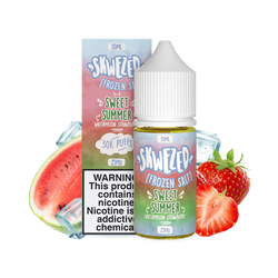 SKWEZED SALT WATERMELON STRAWBERRY ICE - SWEET SUMMER FROZEN