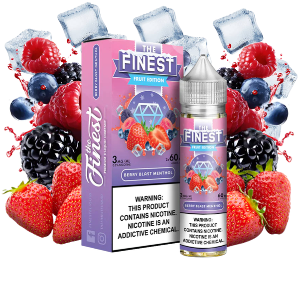 The Finest Berry Blast Menthol 🌬️ - Líquido de Vapeo Frutal y ...