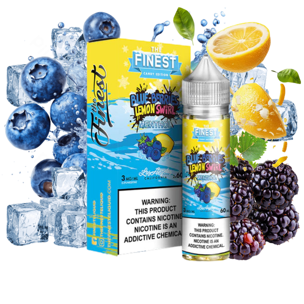 THE FINEST - BLUEBERRIES LEMON SWIRL MENTHOL