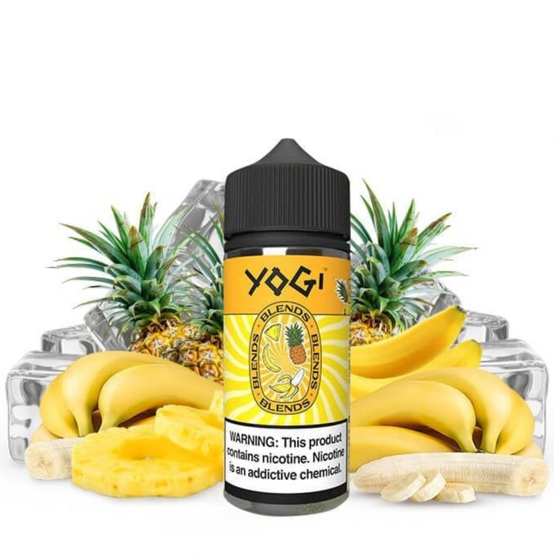 YOGI BLENDS - BANANA PINEAPPLE ICE 100ML