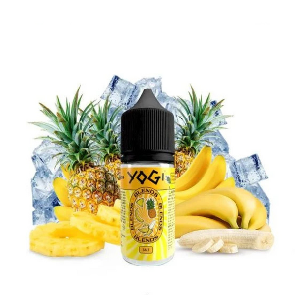 YOGI BLENDS Salt- BANANA PINEAPPLE ICE